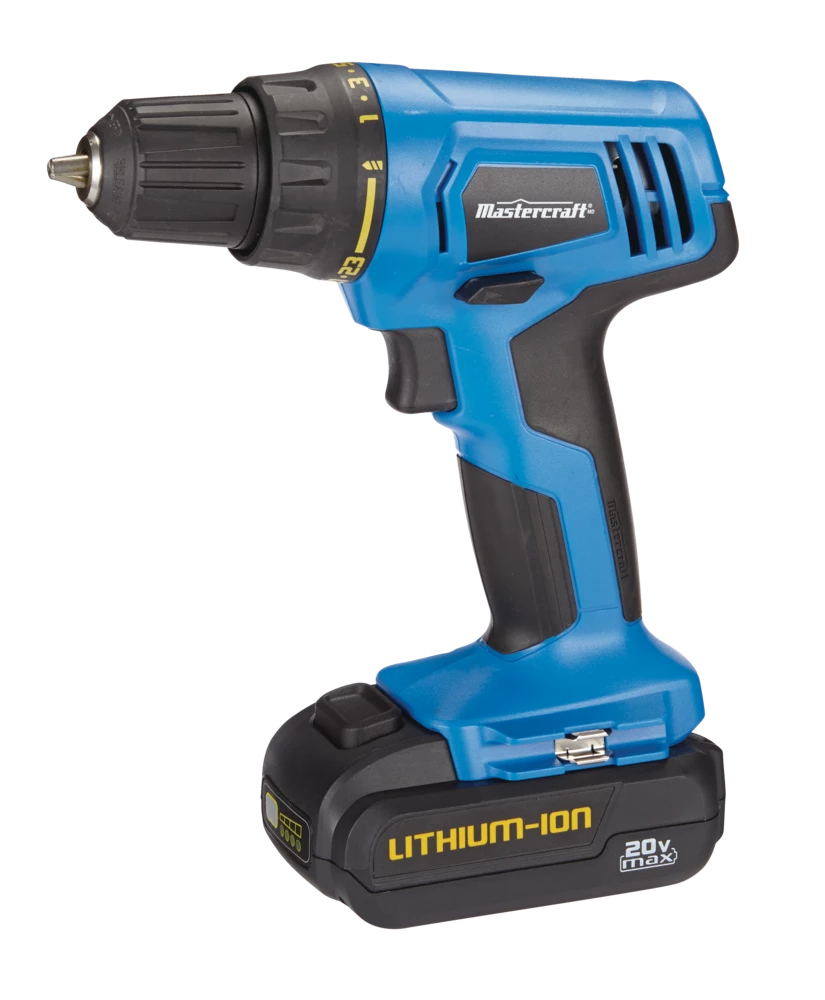 Mastercraft 20V Li-Ion Cordless Drill/Driver