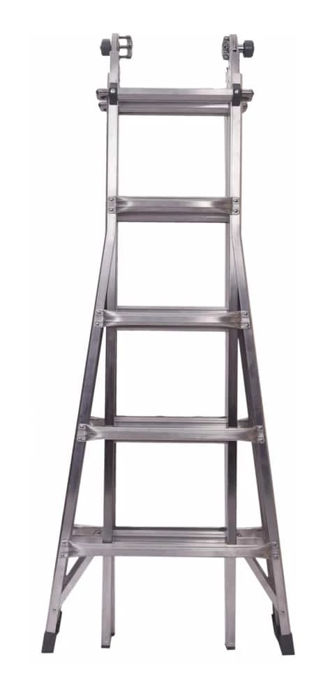 Mastercraft CSA Grade 1 Aluminum Multi-Task Ladder, 21-ft, 250-lb - Image 3