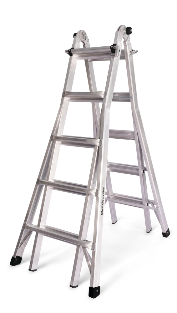Mastercraft CSA Grade 1 Aluminum Multi-Task Ladder, 21-ft, 250-lb - Image 2