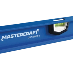 Mastercraft Aluminum I-Beam Spirit Level, 24-in, Blue