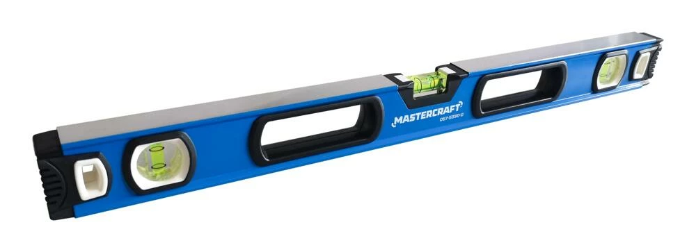 Mastercraft Aluminum Box Spirit Level, 24-in, Blue - Image 4