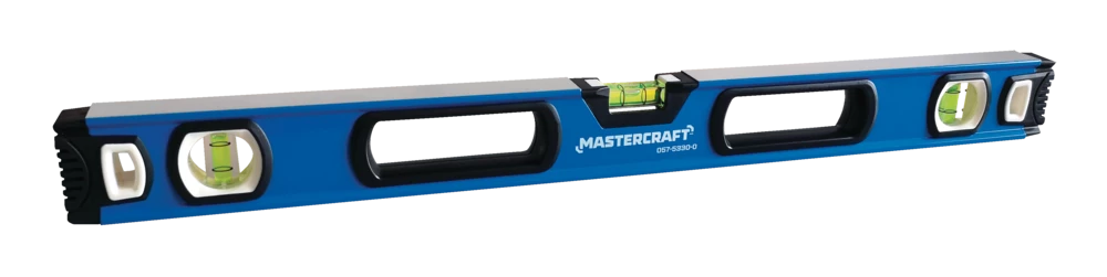 Mastercraft Aluminum Box Spirit Level, 24-in, Blue - Image 5