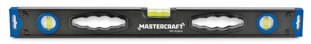 Mastercraft Aluminum Box Spirit Level, 24-in, Blue - Image 2