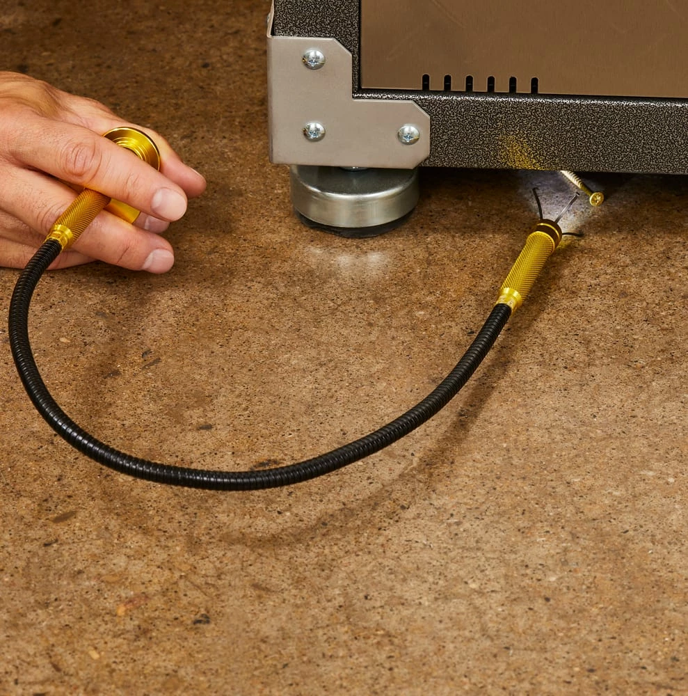 Mastercraft Obedient Flexible LED Lighted Magnetic/Mechanical Pick-Up Tool, 24-in - Image 7