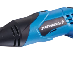 Mastercraft 1.4A Variable Speed Rotary Tool Kit With Attachments & Accessory Bits, 250-pc