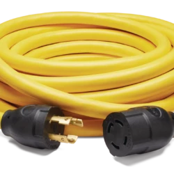 Mastercraft 10AWG, 30A L14-30 Twist Lock Generator Extension Cord, 25-ft