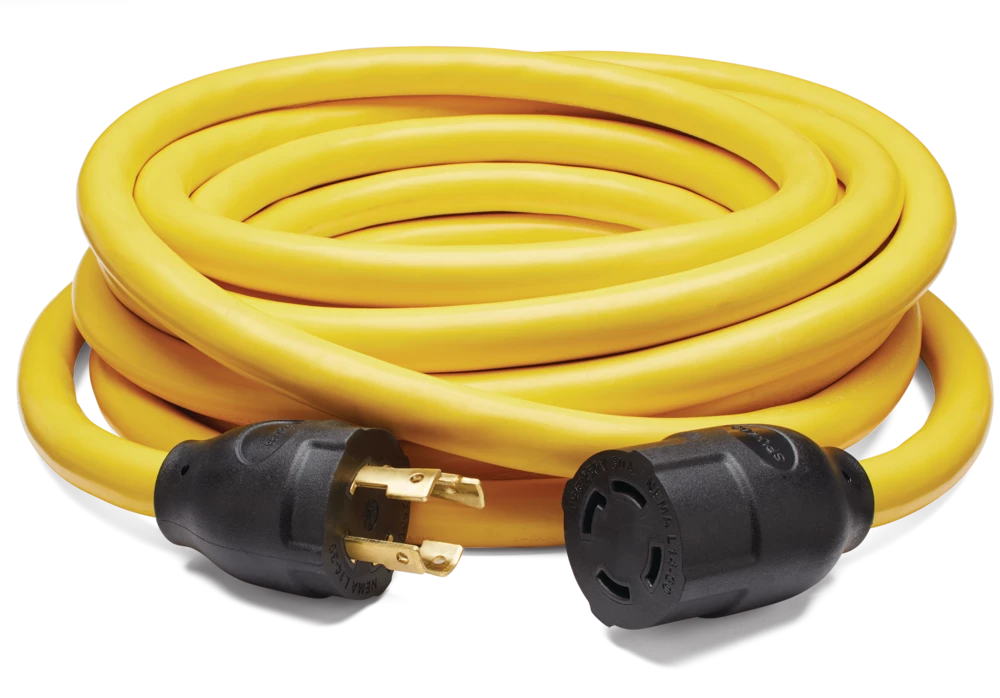Mastercraft 10AWG, 30A L14-30 Twist Lock Generator Extension Cord, 25-ft