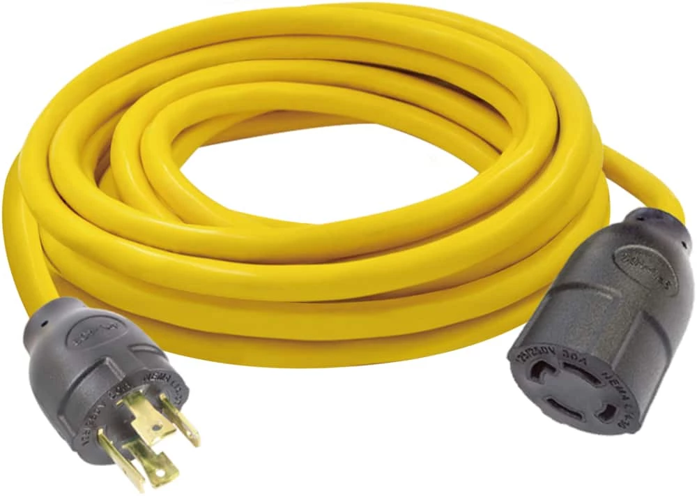 Mastercraft 10AWG, 30A L14-30 Twist Lock Generator Extension Cord, 25-ft - Image 2