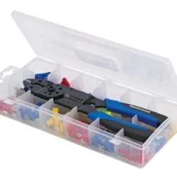 Mastercraft Electrical Set With Storage Case, Multi Purpose 9-in Crimping Tool, 271-pc