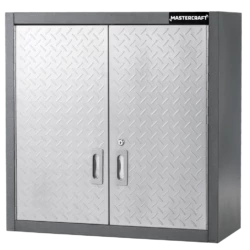 Mastercraft 2-Door Wall Cabinet With 2 Adjustable Shelves, Diamond Series, 28 X 12 X 28-in