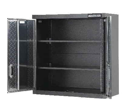 Mastercraft 2-Door Wall Cabinet With 2 Adjustable Shelves, Diamond Series, 28 X 12 X 28-in - Image 2
