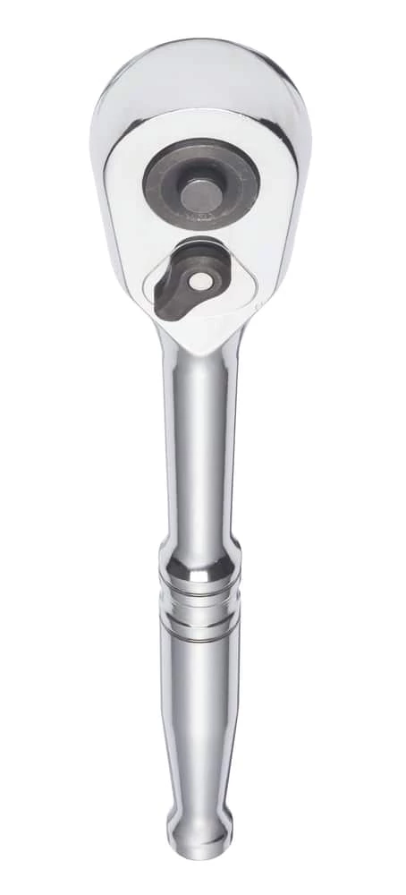 Mastercraft 3/8-in Drive 60-Tooth Ratchet, CRV, Nickel-Chrome Plating