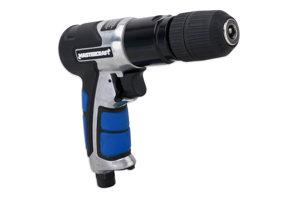 Mastercraft Lightweight Pneumatic Drill, 1800 RPM, 3/8-in - Image 2