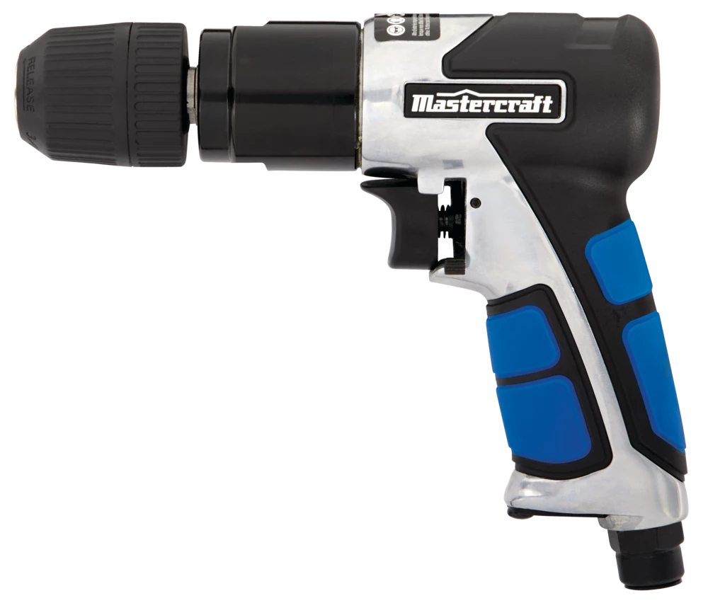 Mastercraft Lightweight Pneumatic Drill, 1800 RPM, 3/8-in - Image 5