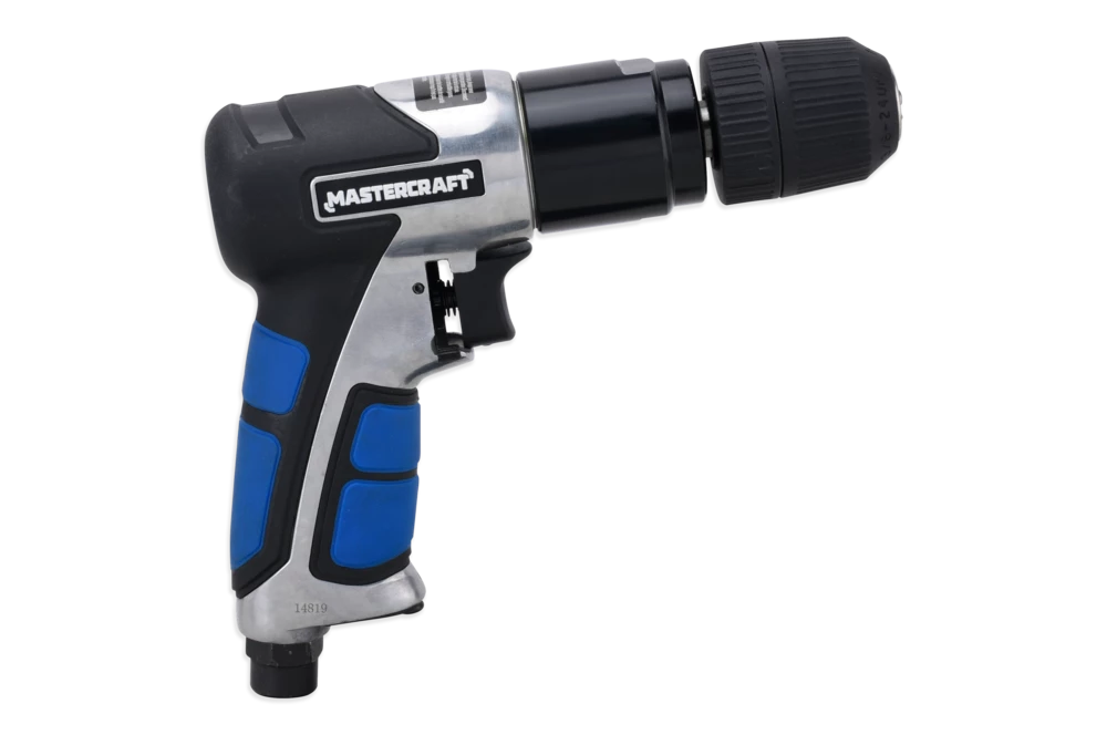 Mastercraft Lightweight Pneumatic Drill, 1800 RPM, 3/8-in - Image 4