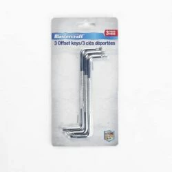 Mastercraft 3-pk Offset Screwdrivers Set, Z-Shaped