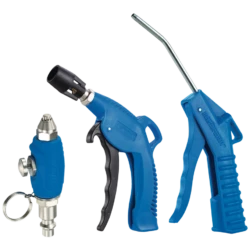 Mastercraft Lightweight Air Blow Gun Kit With Three Nozzle Sizes, 1/4-in