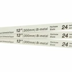 Mastercraft Assorted-TPI Bi-Metal Hacksaw Blades, 12-in, 3-pk