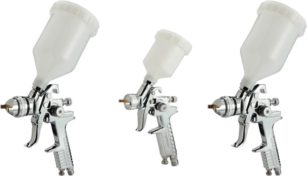 Mastercraft Paint & Primer Sprayer Gun Kit, 3-pc