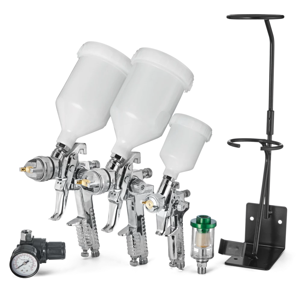 Mastercraft Paint & Primer Sprayer Gun Kit, 3-pc - Image 2