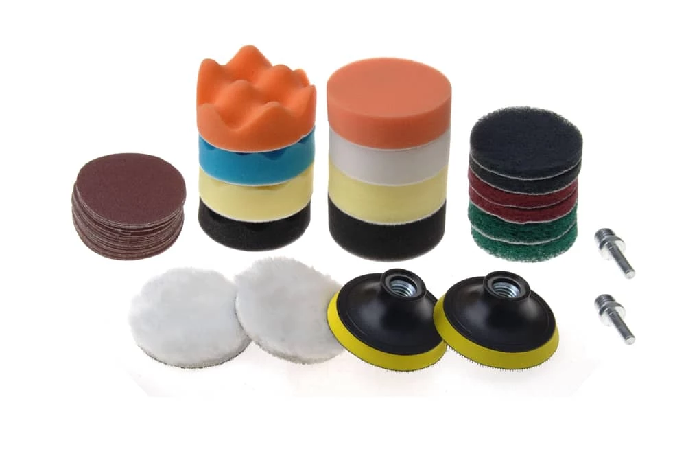 Mastercraft 3-in Assorted Sanding, Scuffing & Polishing Kit For Wood, Metal, 50-pc - Image 6