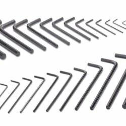 Mastercraft SAE/Metric Hex Key Set/Allen Wrench Set With Case, Rust Resistant, Cr-V Steel, 30-pc