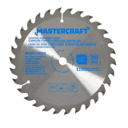 Mastercraft 5-1/2-in 30T Carbide Tipped Circular Saw Blade For Wood
