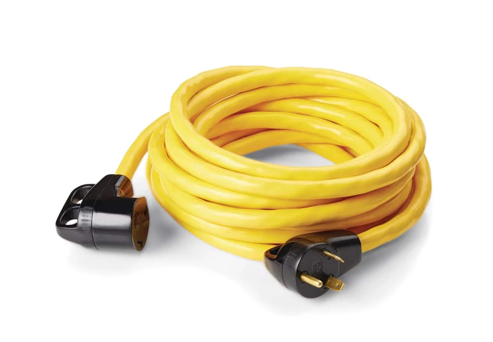 Mastercraft 30A RV Power Cord, 10/3C, 25-ft