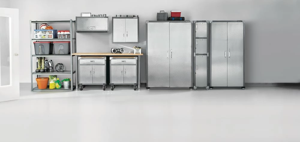 Mastercraft 2-Door Wall Cabinet With 2 Adjustable Shelves, Diamond Series, 28 X 12 X 28-in - Image 14