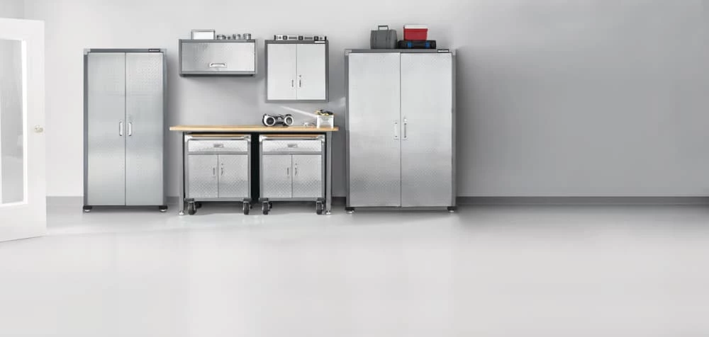 Mastercraft 2-Door Wall Cabinet With 2 Adjustable Shelves, Diamond Series, 28 X 12 X 28-in - Image 15