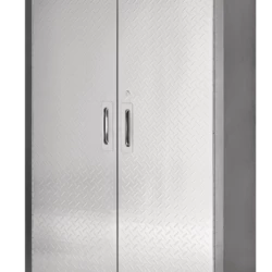 Mastercraft 2-Door Tall Cabinet With 3 Adjustable Shelves, Diamond Series, 36 X 18 X 72-in