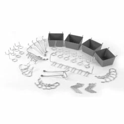 Mastercraft Pegboard Organizer Kit, 43-pc