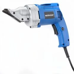 Mastercraft 4A 20-Gauge Variable Speed Swivel Head Electric Metal Shear With Belt Clip