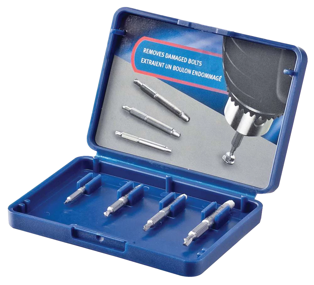 Aiden/Mastercraft MicroGrabit Broken/Damaged Screw/Bolt Extractor , 4-pc