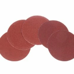 Mastercraft Assorted Grit Aluminum Oxide Sanding Disc Set For Wood, Metal, Plastic, 5-pc