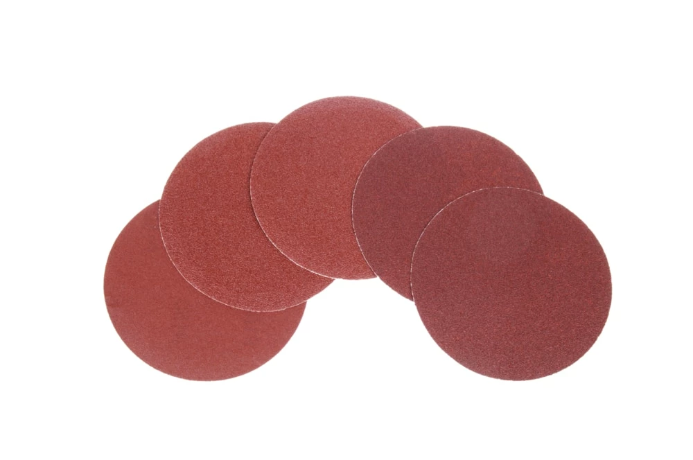 Mastercraft Assorted Grit Aluminum Oxide Sanding Disc Set For Wood, Metal, Plastic, 5-pc