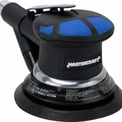Mastercraft Lightweight Dual Action Pneumatic Air Sander, 10,000RPM