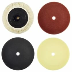 Mastercraft 9-in Lambswool Polishing Kit For Metal, 7-pc