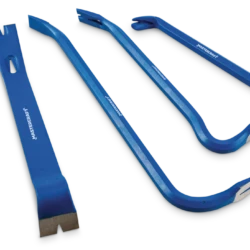 Mastercraft 5-pc Wrecking Set, 14-in And 17-3/4-in Wrecking Bars, 7-in And 15" Flat Pry Bars, 11-in Nail Puller