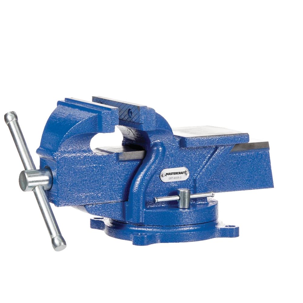 Mastercraft Vise With Swivel Base, 5-in - Image 2