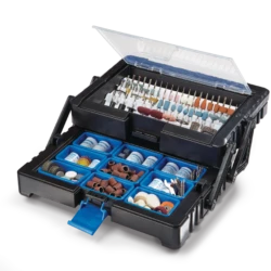 Mastercraft Assorted Rotary Tool Accessory Bit Set With Storage Case & 1/8-in Shanks, 500-pc