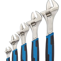 Mastercraft Adjustable Wrench Set, 5-pc