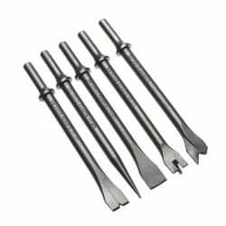 Mastercraft Steel Chisel Set For Air Hammer, 5-pc