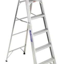 Mastercraft Tradesman Grade 2 Aluminum Commercial Step Ladder, 6-ft, 225-lb