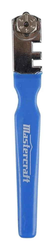 Mastercraft Six-Wheel Glass Cutter, Blue