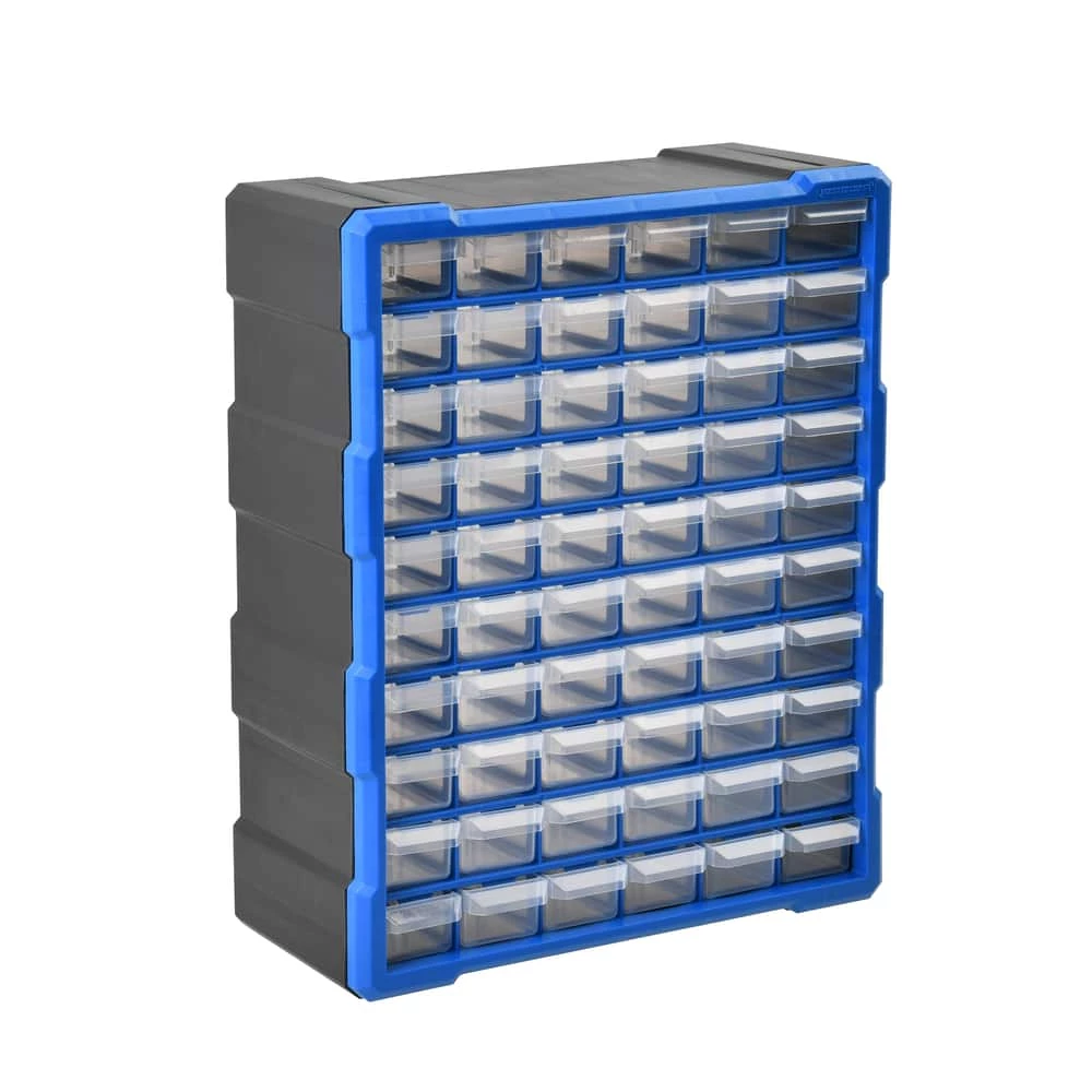 Mastercraft Wall-Mountable 60-Drawers Cabinet, 6x15x19-in - Image 3