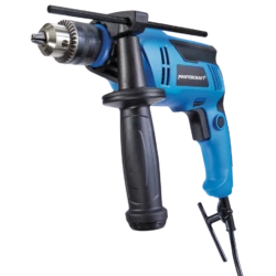 Mastercraft 6A Corded Variable Speed Hammer Drill & 50-pc Screwdriver & Drill Bit Set, 1/2-in