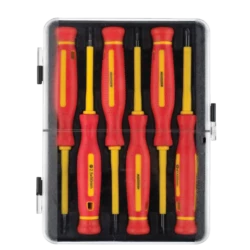 Mastercraft 6-pc 1000-Volt Insulated Precision Screwdriver Set With Case