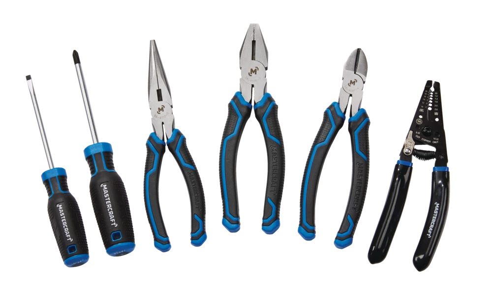 Mastercraft Pliers & Screwdriver Set, Comfort Grip, Rust Resistant, Carbon Steel, 6-pc - Image 5