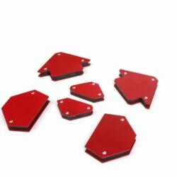 Mastercraft Welding Magnets, Red, 6-Pc